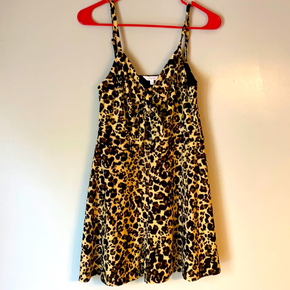 Candie’s Leopard Print Romper